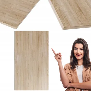 Stolová deska DESKA STOLOVÁ PRACOVNÍ DESKA OBDÉLNÍKOVÁ LAMINOVANÁ 138x68 cm DUB SONOMA