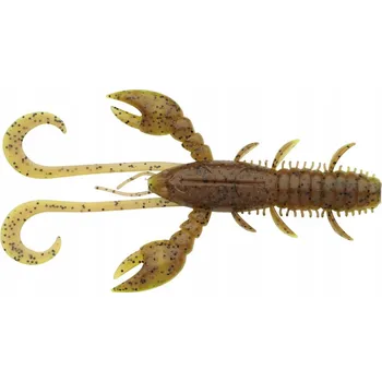 Umělá nástraha Ráček Berkley Pulse Realistic Hollow Craw 10cm Brown Chartreuse Délka (c