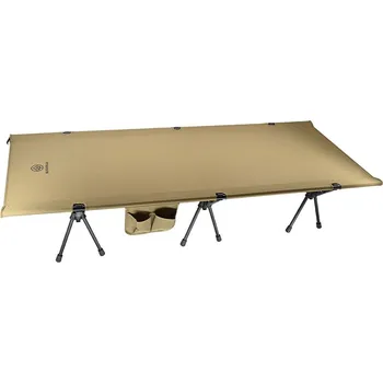 kempingová skříňka BUSHPEAK Lehátko FORESTER skládací PÍSKOVÉ + Doprava zdarma na další nákup