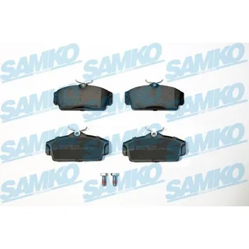 Brzdová destička Sada brzdových destiček, kotoučová brzda SAMKO 5SP706