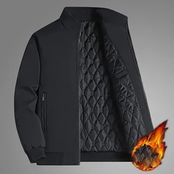 Pánský kabát Pánská zimní bunda ND817 Barva: Černá, Velikost: XL