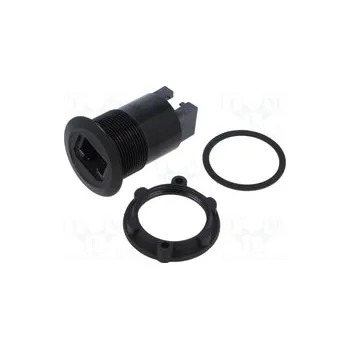 Elektrická zásuvka RJ45-02-BK