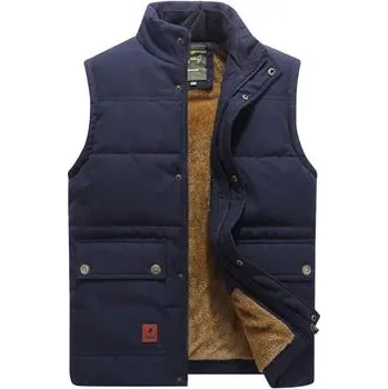 Pánská softshellová bunda Pánská vesta DIMU248 Barva: Tmavě Modrá, Velikost: 4XL