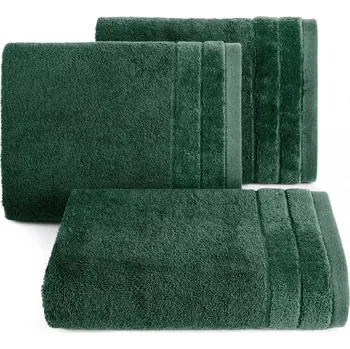 Ručník FROTÉ RUČNÍK DAMLA13 30X50 CM TMAVĚZELENÁ
