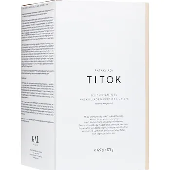 Kloubní výživa GAL TITOK Multivitamin and Fish Collagen Peptides + MSM 127g + 173 g