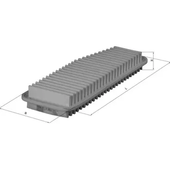 Vzduchový filtr Vzduchový filtr MAHLE LX 1611