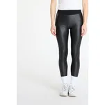 Legíny Urban Classics Ladies Faux Leather High Waist Leggings Black XS