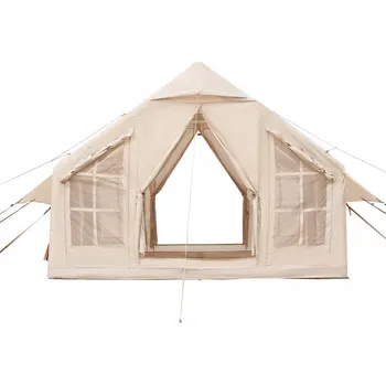 Stan VEVOR Nadmuchiwany Namiot Z Pompką 3x2x2.3M 4-6 Osobowy Z Tkaniny Oxford