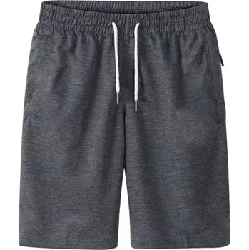 Pánské kraťasy Pánské šortky s gumičkou v pase Barva: Tmavě Šedá, Velikost: 4XL