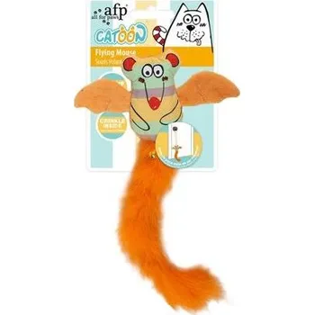 Hračka pro kočku AFP Catoon Létající myška – se šantou