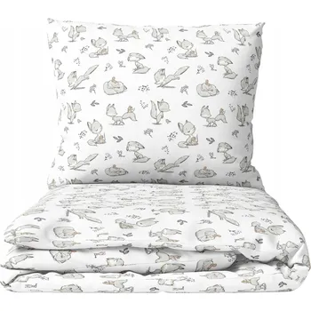 Povlečení Sada povlečení Čtyři Sloni 100 x 135 cm, vícebarevné