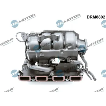 Výfuková trubka Sací trubkový modul Dr.Motor Automotive DRM8802
