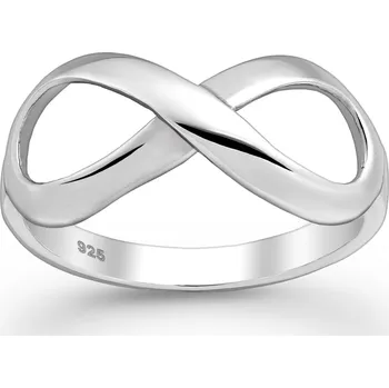 Prsten Prsten Infinity stříbro 925 Velikost: 10 - 2,0 cm (EU 62 - 64) 2841/10