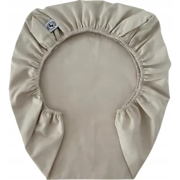 Prostěradlo Prostěradlo do kolébky s gumou 90x40 béžové