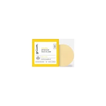 Přípravek po opalování GRUUM Tuhý pleťový olej po opalování - krém v kostce 35g