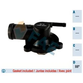 Těsnění motoru Termostat, chladivo FAE 5351988