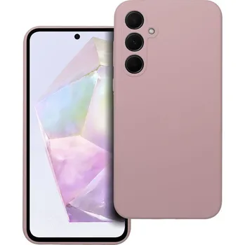 Pouzdro na mobilní telefon OEM Pouzdro SILICONE 2mm SAMSUNG Galaxy A35 5G pudrově růžové
