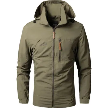 Pánský kabát Pánská zimní bunda ND805 Barva: Khaki, Velikost: 5XL