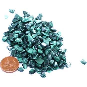 PourArt Tromlované kamínky Malachite N17 7-12mm 100g
