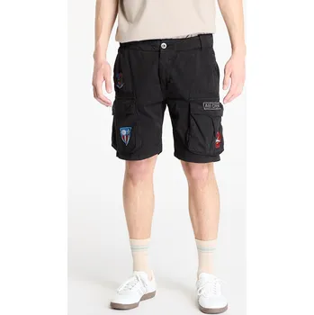 Pánské oblečení Šortky Alpha Industries Flying Tigers Shorts Black S/M