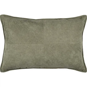 Polštář STOF Sametový dekorační polštář, DANDY, 40 x 60 cm, zelený