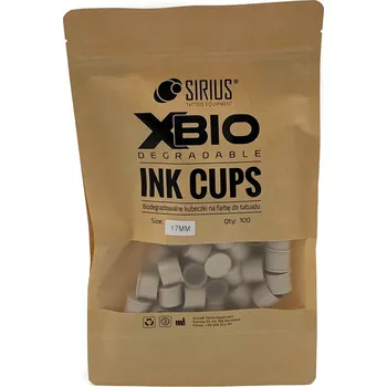 Jednorázové nádobí Eko kelímky na barvu 17 mm 100ks Sirius XBIO bio