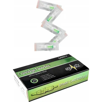 Tetovací jehla CARTRIDGE PRO jehla na tetování 3RL 0,30mm - KRABIČKA -