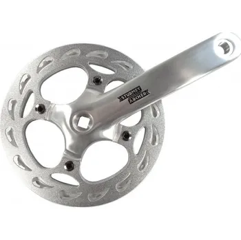 Klika na kolo Kliky Sturmey-Archer fcs752 1x 44z 170mm stříbrné dvojitý kryt