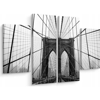 Obraz Obraz Brooklynský most 3D efekt 4 díly 120x90