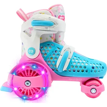 Kolečkové brusle Core - Newbie Pink - Dětské nastavitelné brusle Velikost (brusle): 23-27