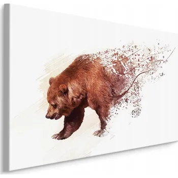Obraz Obraz medvěd jako malovaný 30x20 /168679700