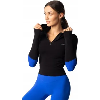 Pánská mikina SPAIO MIKINA ADAPT DOUBLE s kapucí cobaltblack XL