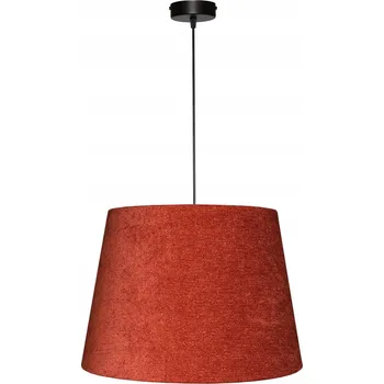 Závěsné svítidlo E27 Červené - Rajčatové STÍNIDLO 34x44 v29 BOUCLE VENOSA