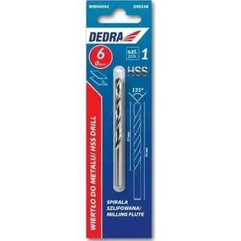 Vrták Vrták do kovu DEDRA WM12015 HSS, Ocel 12x151 mm