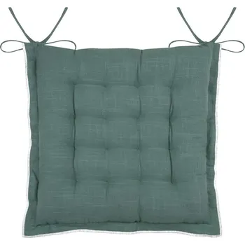 Podsedák STOF Sedák na židli s vázáním, HELIOS, 38 x 38 cm, zelený