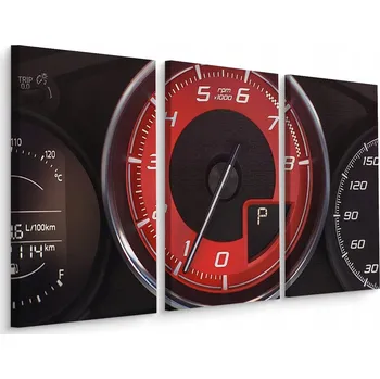 Obraz Obraz tryptych Moderní Palubní Deska 60x40