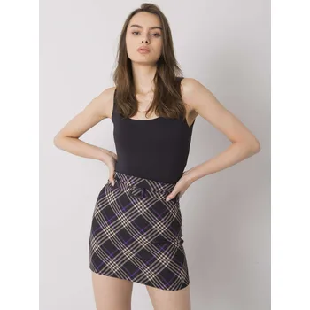 Dámská sukně ITALY MODA Dámská sukně DHJ-SD-3213.11P Barva: Černá, Velikost: S