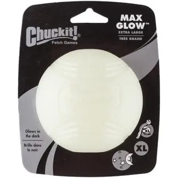 Hračka pro psa Míček Glow XLarge 9 cm - svítící