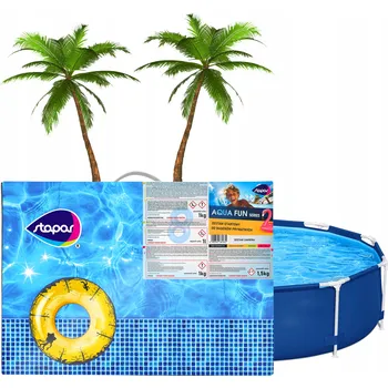 Bazénová chemie Startovací sada bazénové chemie - Alga, chlor šok, pH mínus, pH plus, tester Stapar