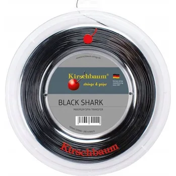 Struna na výplet tenisové rakety Tenisový výplet KIRSCHBAUM BLACK SHARK 1,30 mm 200 m
