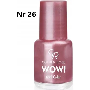 Lak na nehty Lak na nehty Golden Rose wow 026