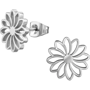 Náušnice Náušnice Květiny stříbro 3082