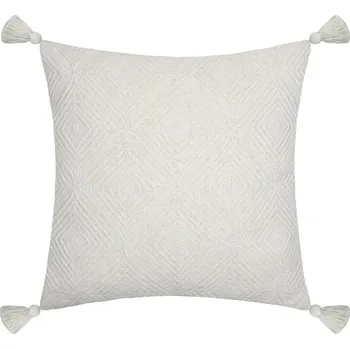 Polštář STOF Bavlněný polštář s třásněmi, BALMA, 45 x 45 cm