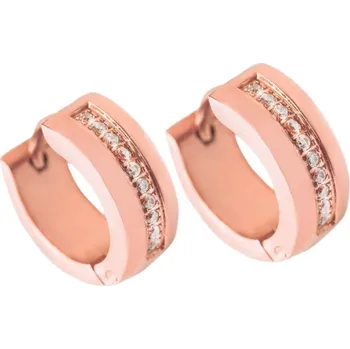 Náušnice Náušnice Glance gold Barva: Rose gold