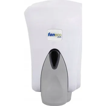 Dávkovač mýdla Ruční nástěnný dávkovač mýdla Faneco 1000 ml, bílý/šedý