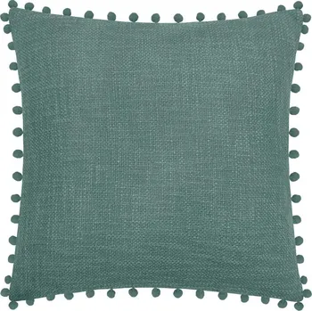 Polštář STOF Dekorační polštář z bavlny, SANCHEZ, 40 x 40 cm, zelený