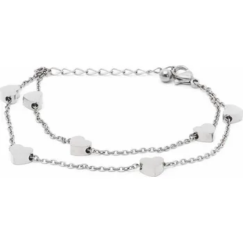 Náramek Náramek chirurgická ocel Tiny Hearts silver 966