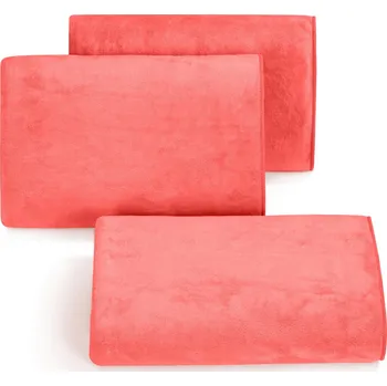 Ručník RYCHLESCHNOUCÍ RUČNÍK Z MIKROVLÁKNA AMY23 50X90 CM KORALOVÁ