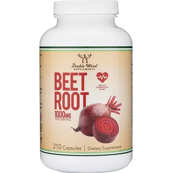Fitness strava Double Wood Supplements Beet Root 210 kapslí