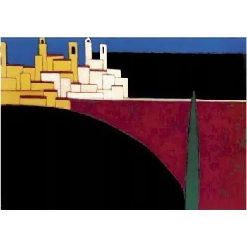 Obraz San Gimignano plakát / obraz 40x30 cm